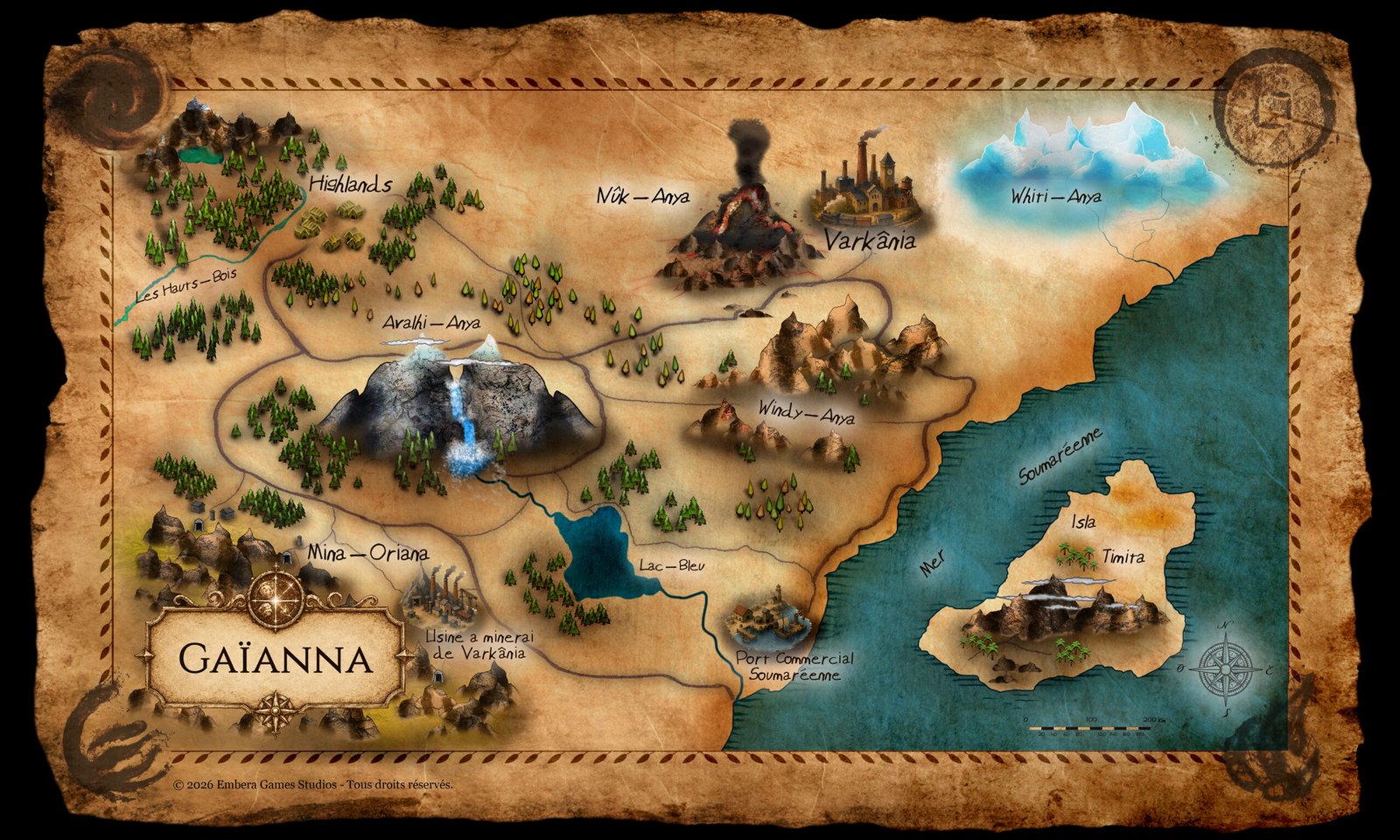 Carte de Gaïanna